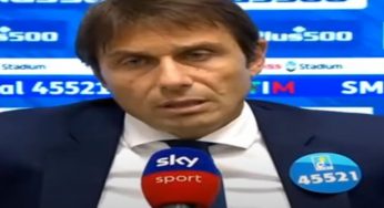 Atalanta-Inter 1-1, Conte ha ancora il furore: “L’Inter nel giro di un anno è tornata a far paura”