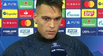 Lautaro Martinez a Sky polemizza: “Quando segni sei un fenomeno…”