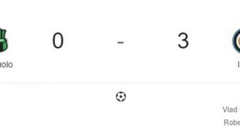 Sassuolo-Inter 0-3: finalmente una ottima prestazione contro un avversario complicato