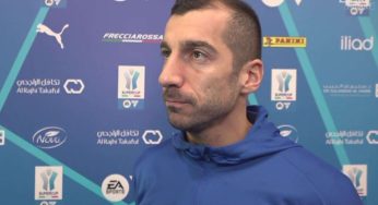 “Nel 2025 sogno di vincere tutto quello che è possibile e senza chiudere gli occhi”: Mkhitaryan, che mentalità!