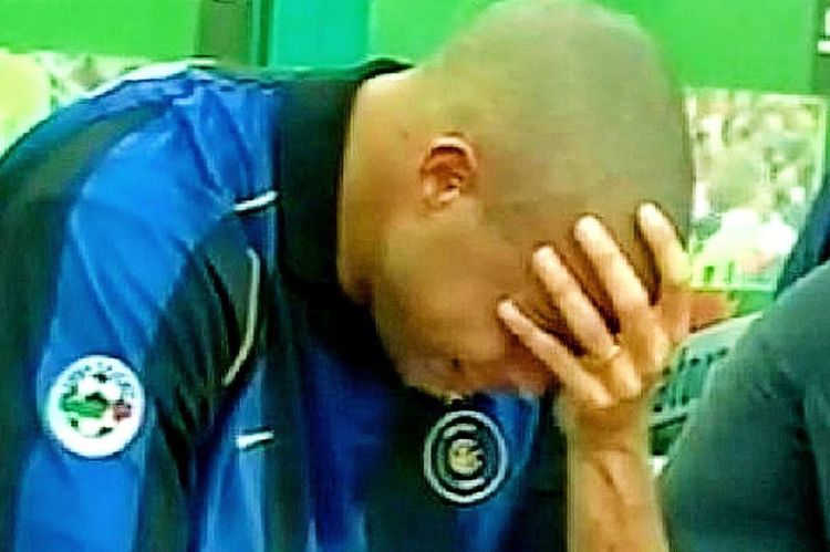 Ronaldo e le lacrime del 5 maggio 2002