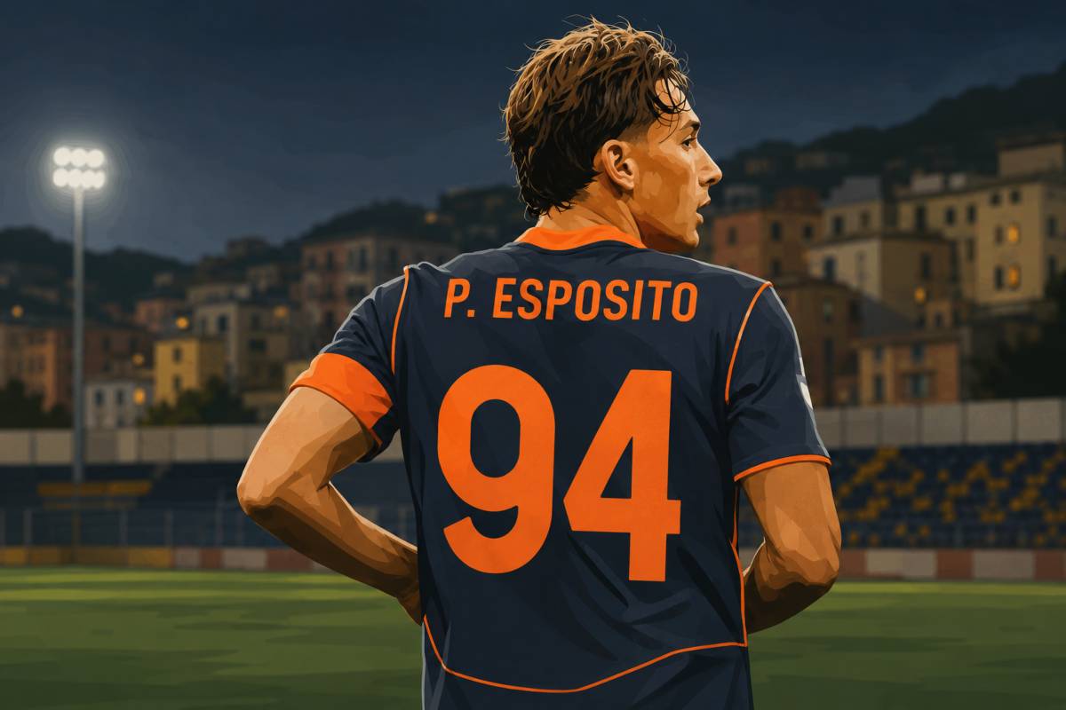 Perché Pio Esposito indossa la maglia numero 94?
